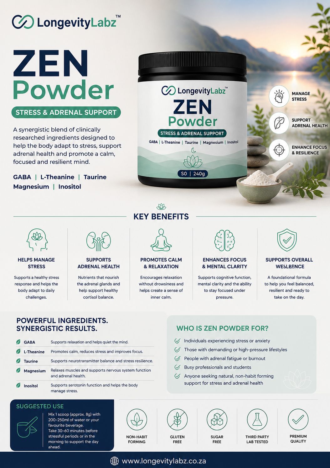 ZEN Adrenal & Stress Support