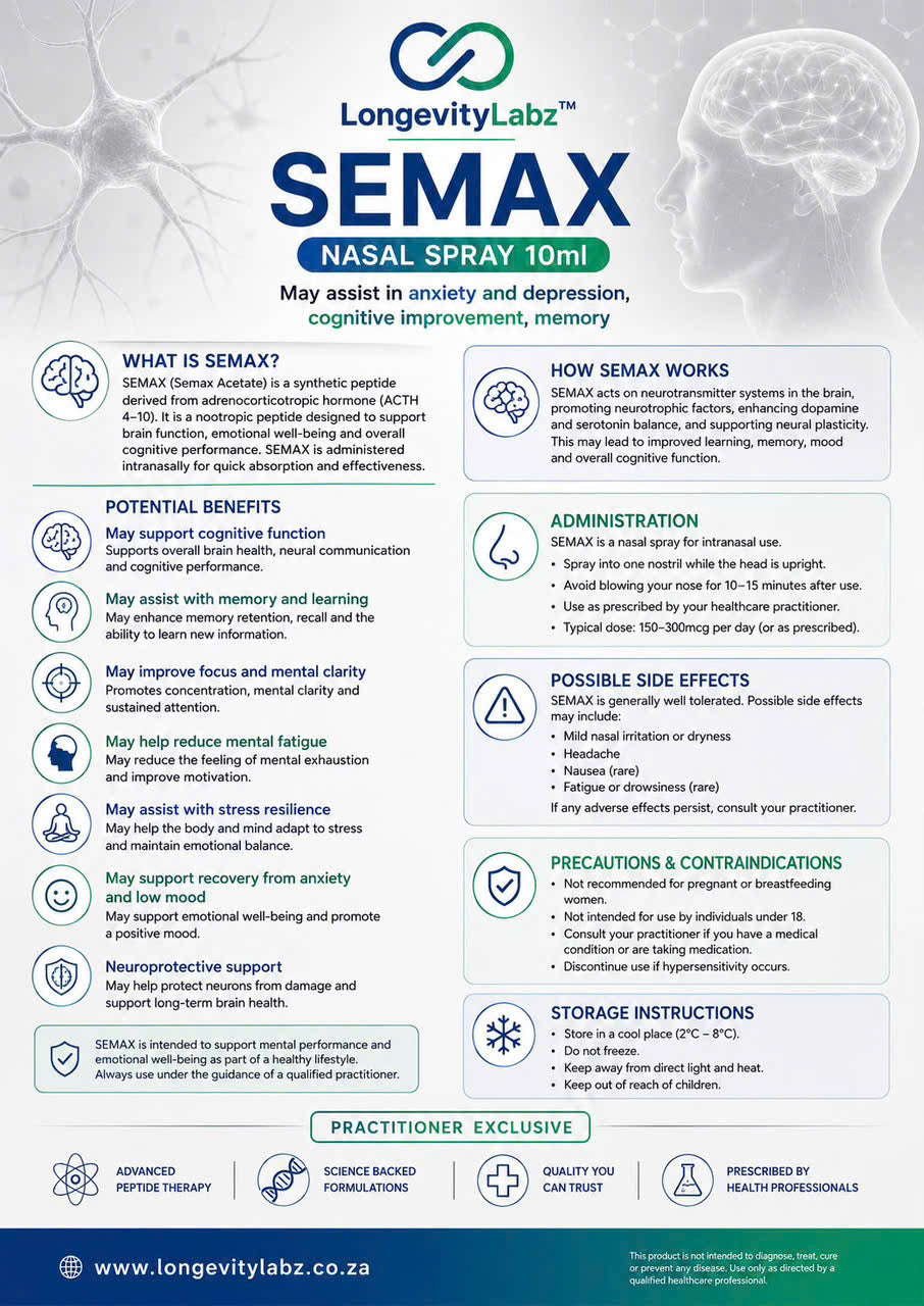 RELAXATION AND CLARITY PEPTIDES