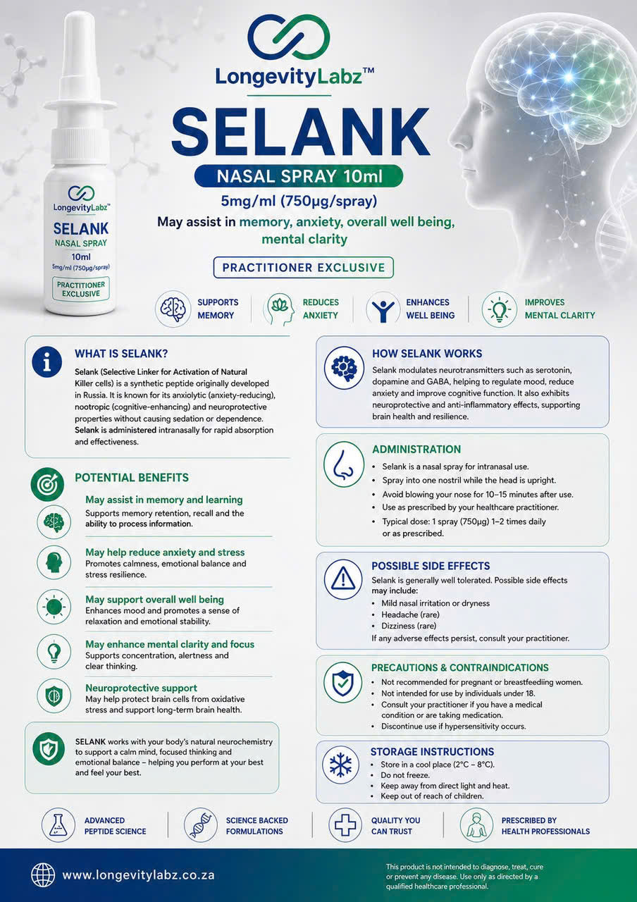 RELAXATION AND CLARITY PEPTIDES